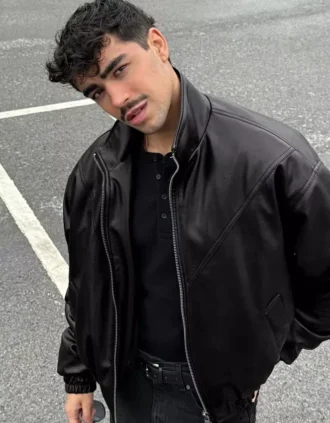 Faux Leather Μπουφάν – Μπουφάν