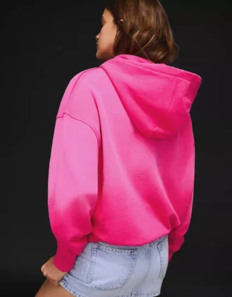 Φούτερ με κουκούλα και φερμουάρ σε Oversize μέγεθος