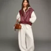 Γιλέκο Faux Leather – Μπουφάν και καμπαρντίνα