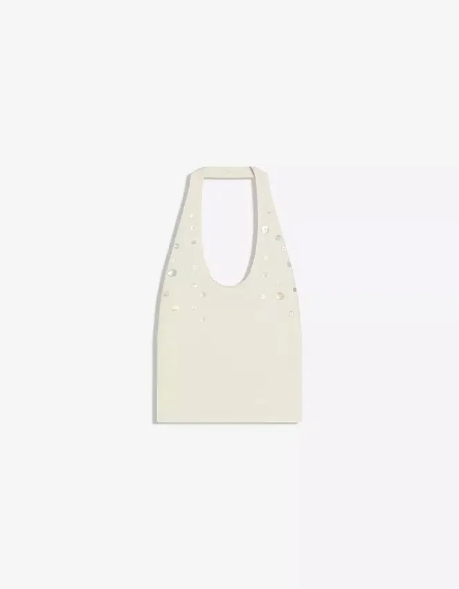 Halter Top με κουμπιά Halter Top με κουμπιά