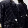 Καρό Denim μπουφάν