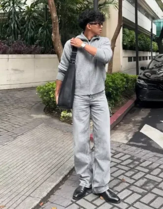Κεντημένα τζιν Super Baggy