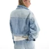 Κοντό Denim μπουφάν με στρας – Μπουφάν και καμπαρντίνα