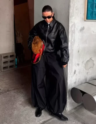 Μπουφάν από Faux Leather Μπουφάν από Faux Leather