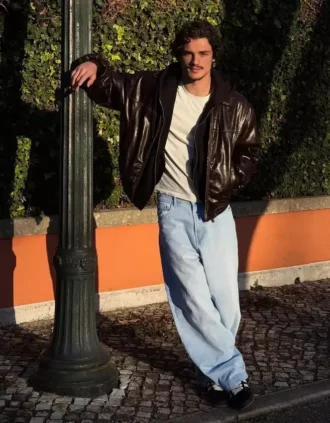 Μπουφάν από Faux Leather