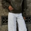 Μπουφάν από Faux Leather με πέτο – Μπουφάν και καμπαρντίνα Μπουφάν από Faux Leather με πέτο – Μπουφάν και καμπαρντίνα