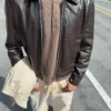 Μπουφάν από Faux Leather – Μπουφάν – Άνδρες Μπουφάν από Faux Leather – Μπουφάν – Άνδρες