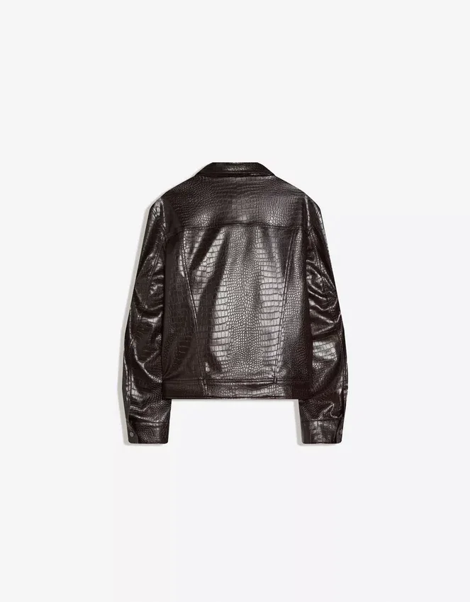 Μπουφάν από Faux Leather – Μπουφάν – Άνδρες Μπουφάν από Faux Leather – Μπουφάν – Άνδρες