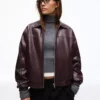 Μπουφάν από Faux Leather – Μπουφάν και Τρέντς