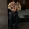 Μπουφάν από συνθετικό σουέτ