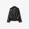 Μπουφάν Bomber με ζώνη από Faux Leather – Μπουφάν και Τρέντς – Γυναίκες Μπουφάν Bomber με ζώνη από Faux Leather – Μπουφάν και Τρέντς – Γυναίκες