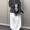 Oversize μπουφάν από Denim με υφή Oversize μπουφάν από Denim με υφή