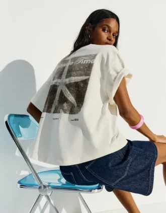 Oversize T-Shirt με τύπωμα