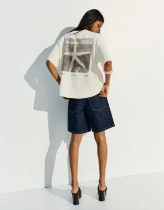 Oversize T-Shirt με τύπωμα