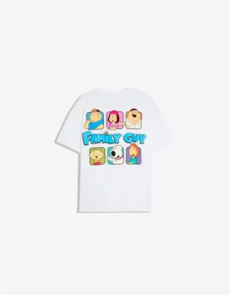 Oversize T-shirt με τύπωμα Family Guy