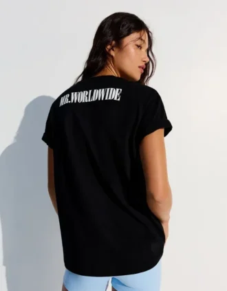 Oversize T-shirt με τύπωμα Pitbull