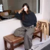 Παντελόνια από ποπλίν Παντελόνια από ποπλίν