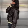 Πλισέ μπουφάν από Faux Leather – Μπουφάν και καμπαρντίνες Πλισέ μπουφάν από Faux Leather – Μπουφάν και καμπαρντίνες