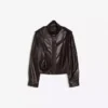 Πλισέ μπουφάν από Faux Leather