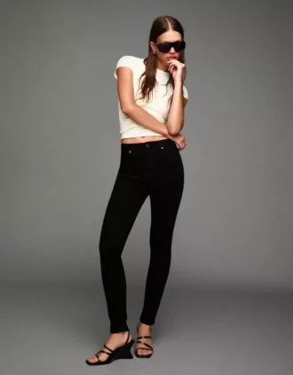 Ψηλόμεσο μαλακό Skinny τζιν – Παντελόνια
