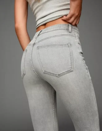 Ψηλόμεσο μαλακό Skinny τζιν – Παντελόνια