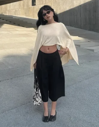 Ριγέ σορτς-κουλότ – #Bershkastyle – Γυναικεία
