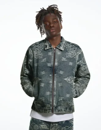 Τζάκετ Denim Aries X Bershka – Ανδρικό Τζάκετ Denim Aries X Bershka – Ανδρικό