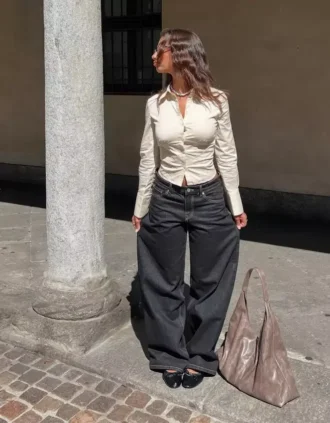 Τζιν Boyfriend Fit – Παντελόνια